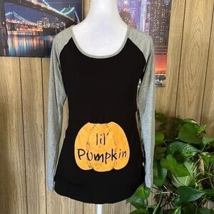 GLAMPUNCH HALLOWEEN MATERNITY BLOUSE SIZE S